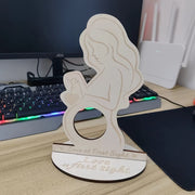 EchoBaby™ – cadre photo bébé echo – cadre souvenir en bois