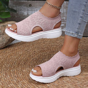 <tc>Sandali in maglia traspirante</tc>