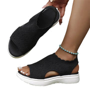 <tc>Sandali in maglia traspirante</tc>