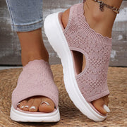 <tc>Sandali in maglia traspirante</tc>