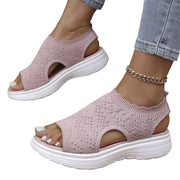 <tc>Sandali in maglia traspirante</tc>
