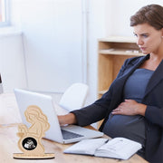 EchoBaby™ – cadre photo bébé echo – cadre souvenir en bois