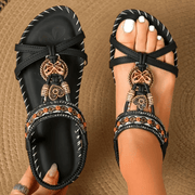 Nada | Sandales style Ibiza alliant confort et élégance