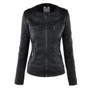 Monika™ | Robuste und elegante Lederjacke