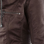 Monika™ | Robuste und elegante Lederjacke