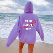 Your Lost Without Me™ sweat à capuche F/H