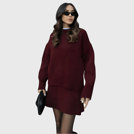 HANNAH | Ensemble en maille confortable