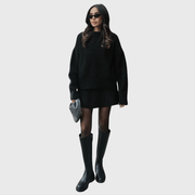 HANNAH | Ensemble en maille confortable