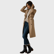 Bottines noires en cuir avec talon confortable