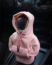 Housse de levier de vitesse pour voiture à capuche