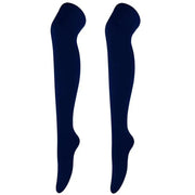 Chaussettes hautes côtelées pour femme – cosy
