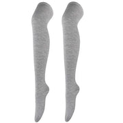 Chaussettes hautes côtelées pour femme – cosy