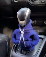Housse de levier de vitesse pour voiture à capuche