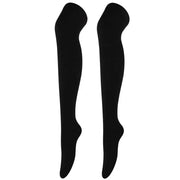 Chaussettes hautes côtelées pour femme – cosy