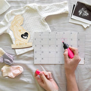 EchoBaby™ – cadre photo bébé echo – cadre souvenir en bois