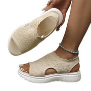 <tc>Sandali in maglia traspirante</tc>