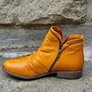 Vianne | Bottes en cuir avec fermeture éclair