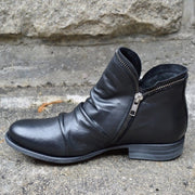 Vianne | Bottes en cuir avec fermeture éclair