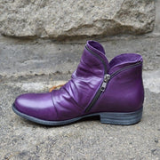 Vianne | Bottes en cuir avec fermeture éclair