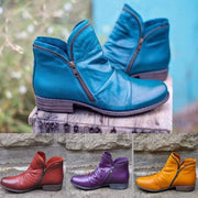 Vianne | Bottes en cuir avec fermeture éclair