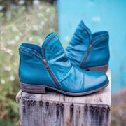 Vianne | Bottes en cuir avec fermeture éclair