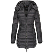Alice™ | Manteau d'hiver matelassé isolant avec capuchon