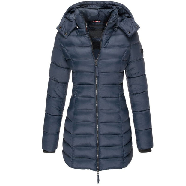 Alice™ | Manteau d'hiver matelassé isolant avec capuchon