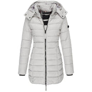 Alice™ | Manteau d'hiver matelassé isolant avec capuchon