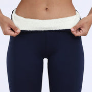 Leggings d'hiver en velours d'agneau